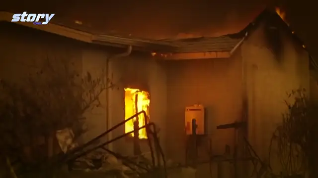 حرائق ضخمة تشتعل في اكبر المستودعات الكيميائية في كالفورنيا ، والسعودية ومصر تتدخل