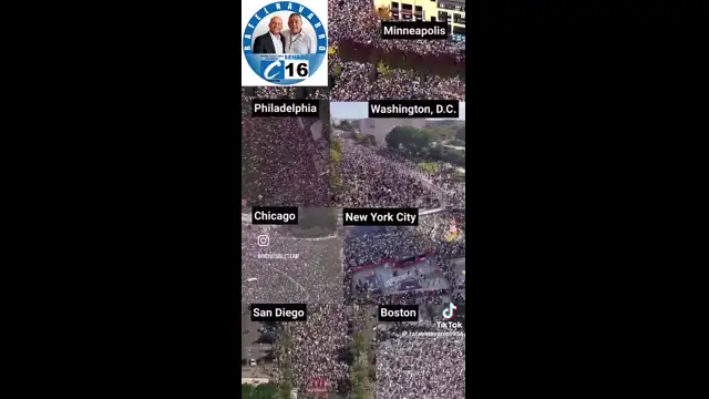 ..عاجل!!!!️ من نيويورك إلى لوس أنجلوس، مرورا بواشنطن العاصمة وبوسطن و