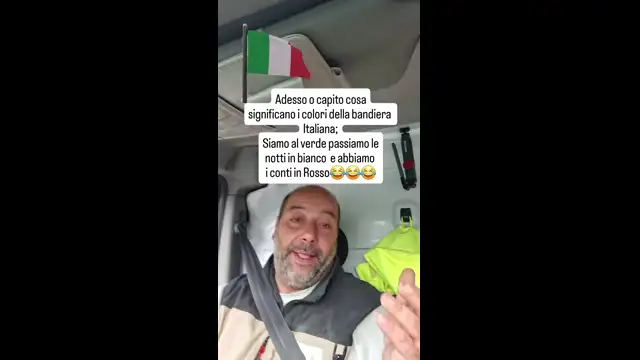 Adesso o capito cosa significano i colori della bandiera Italiana